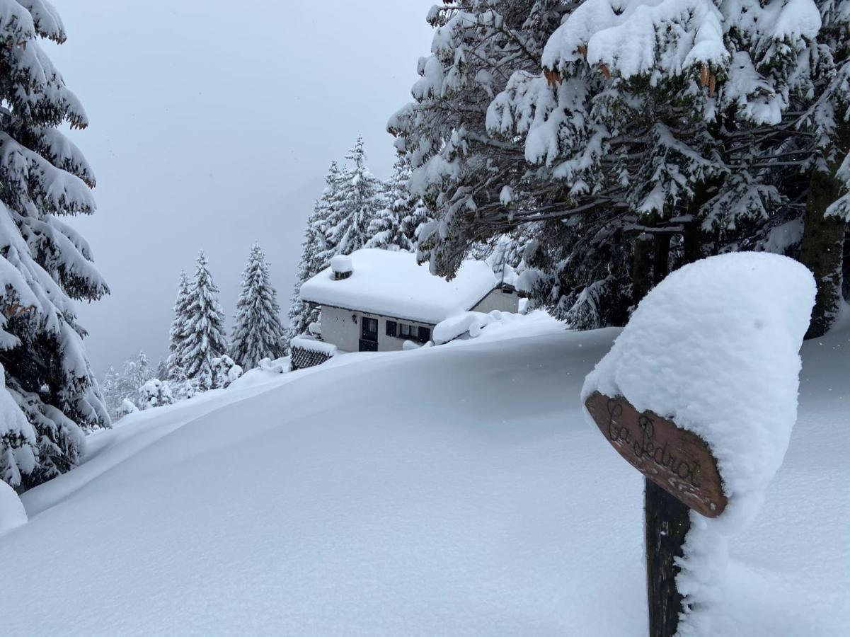 Do-Minus Boutique Home & Private Spa Ca Pedrot Mountain Cottage Monte Carasso Exterior foto