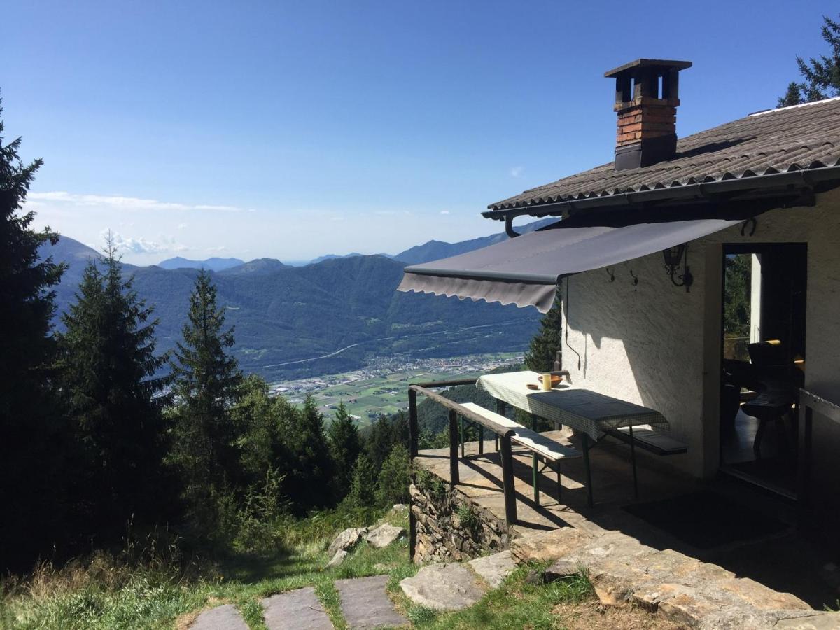 Do-Minus Boutique Home & Private Spa Ca Pedrot Mountain Cottage Monte Carasso Exterior foto