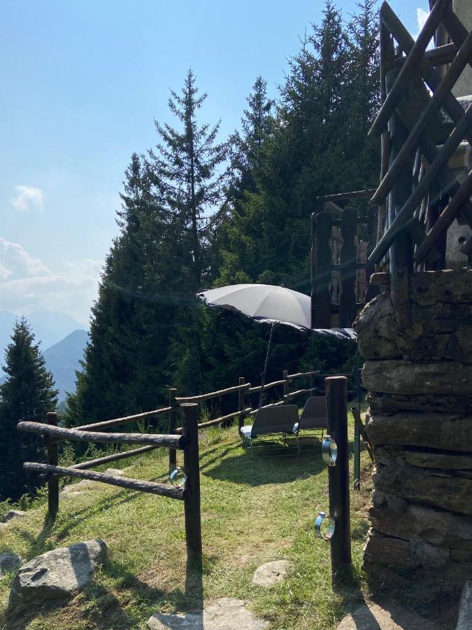Do-Minus Boutique Home & Private Spa Ca Pedrot Mountain Cottage Monte Carasso Exterior foto