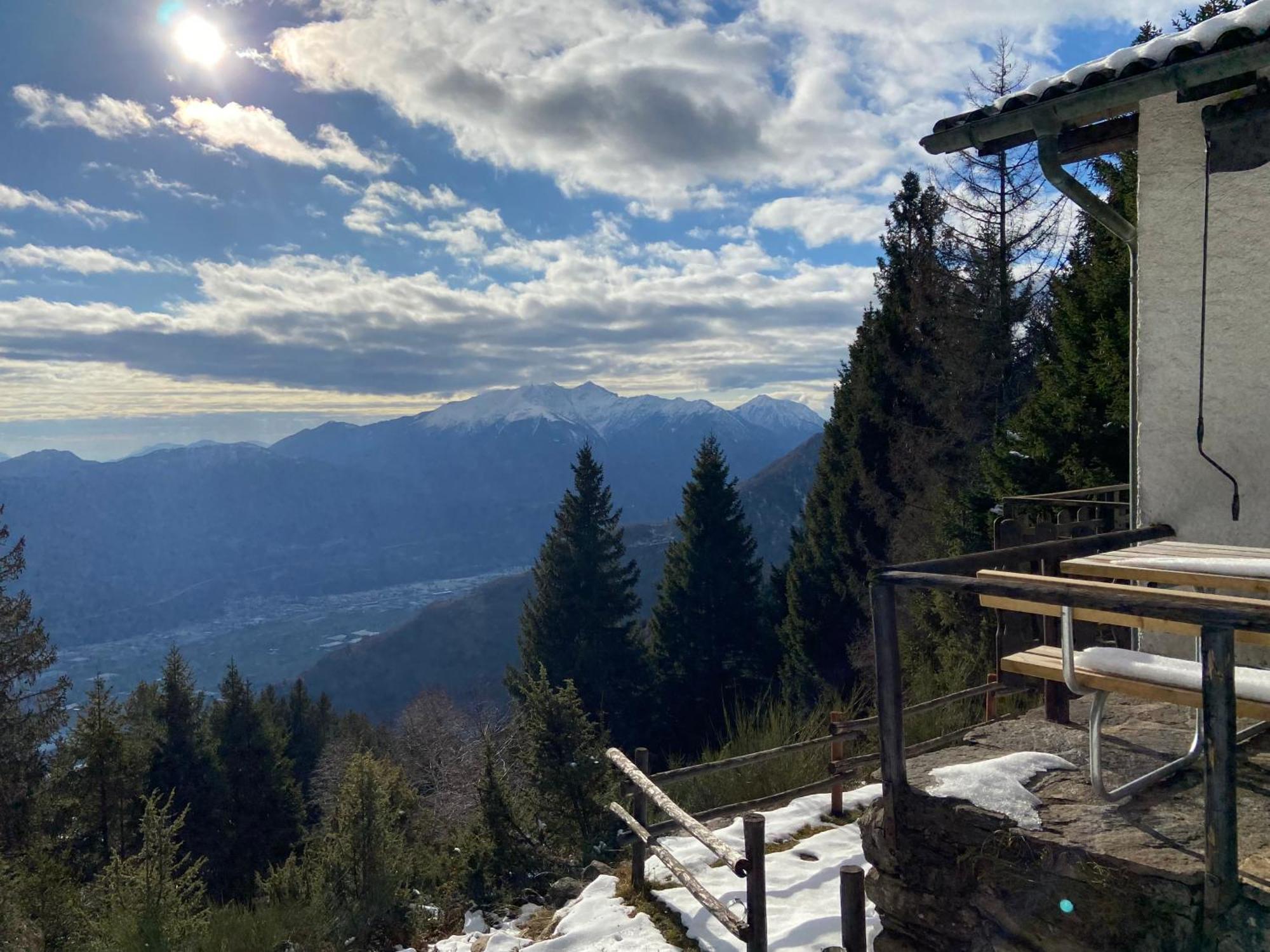 Do-Minus Boutique Home & Private Spa Ca Pedrot Mountain Cottage Monte Carasso Exterior foto